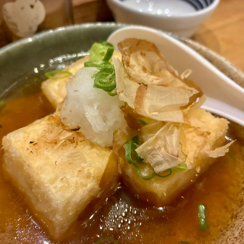 揚げ出し豆腐(山科酒場 見聞録 )