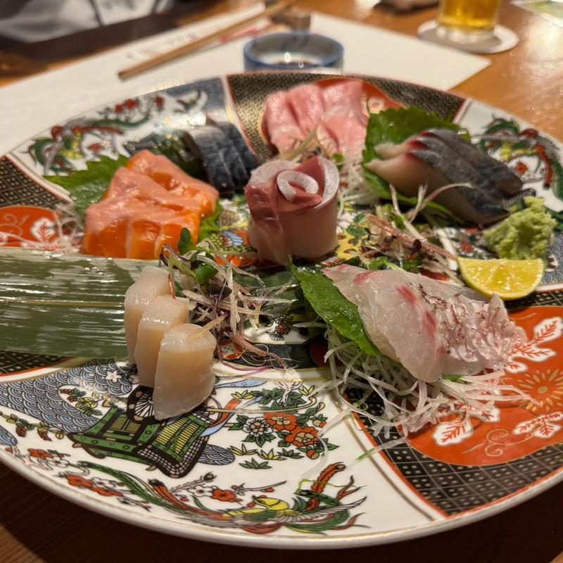 特選お造り3人前(料理や 万ぷく)