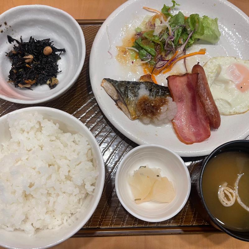 よりどりバランス朝定食(ガスト 小川町店 )