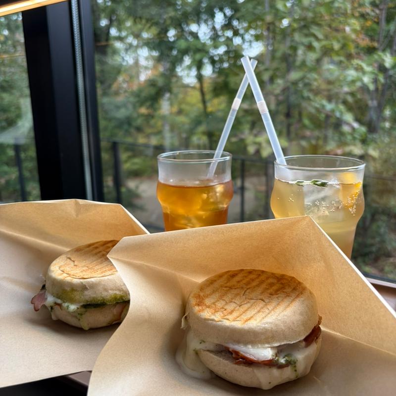 たっぷりハムとモッツァレラチーズ(養命酒　駒ヶ根工場　カフェ＆ショップ )