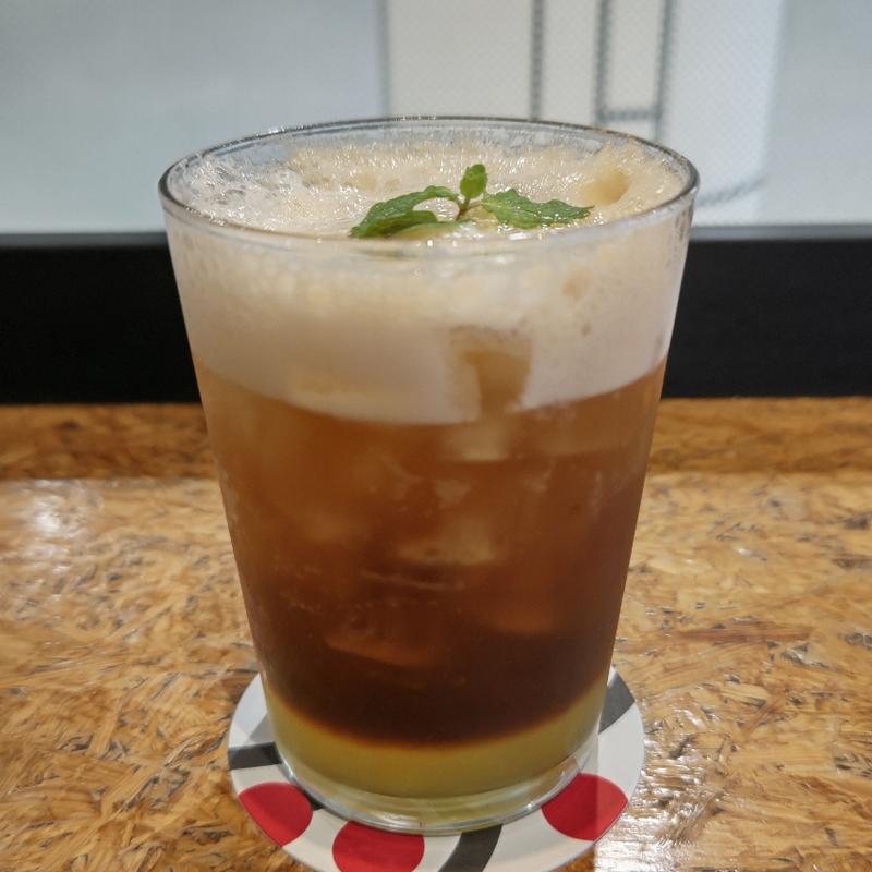 自家製レモネード&エスプレッソ ソーダ(カフェ レクセル CIAL鎌倉店)