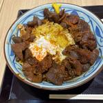八丁味噌どて煮　玉子天ぶっかけ大