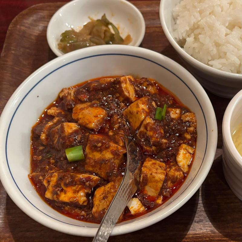 陳麻婆豆腐セット(陳麻婆豆腐 クイーンズスクエア店 （チンマーボードウフ）)