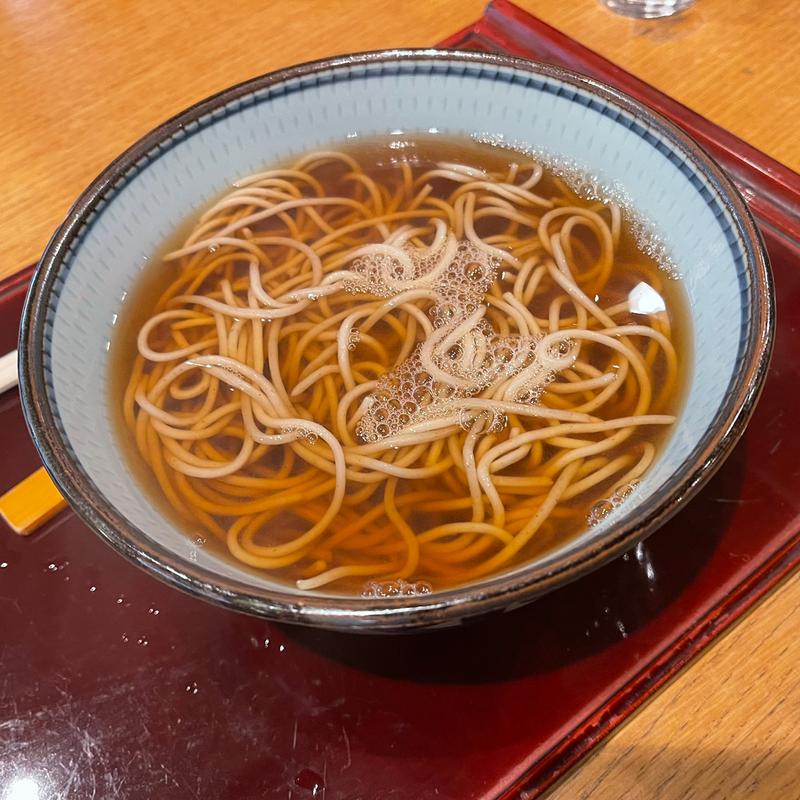 かけそば(上むら)