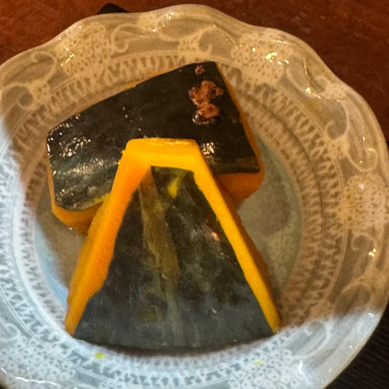 かぼちゃの煮物(塩サバ定食)(美味いもん処　こんや )