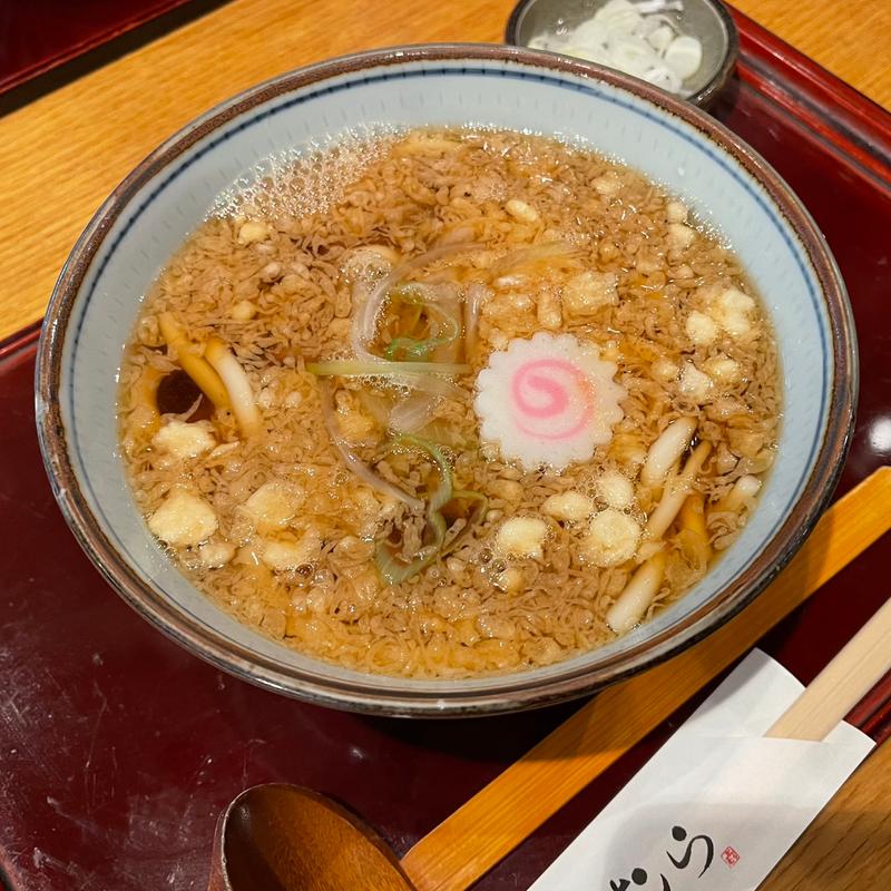 たぬきうどん(上むら)