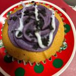 紫芋のプチケーキ