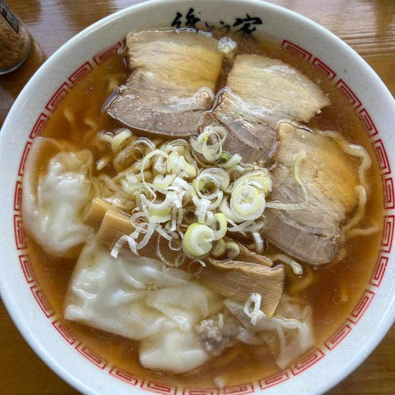 ワンタン麺(後とう家)