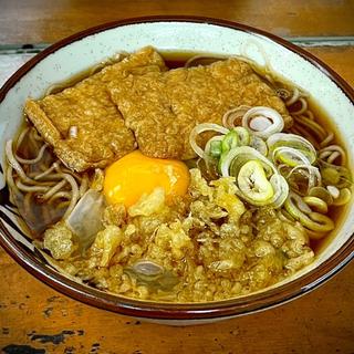 たぬきそば(そば処 亀島)