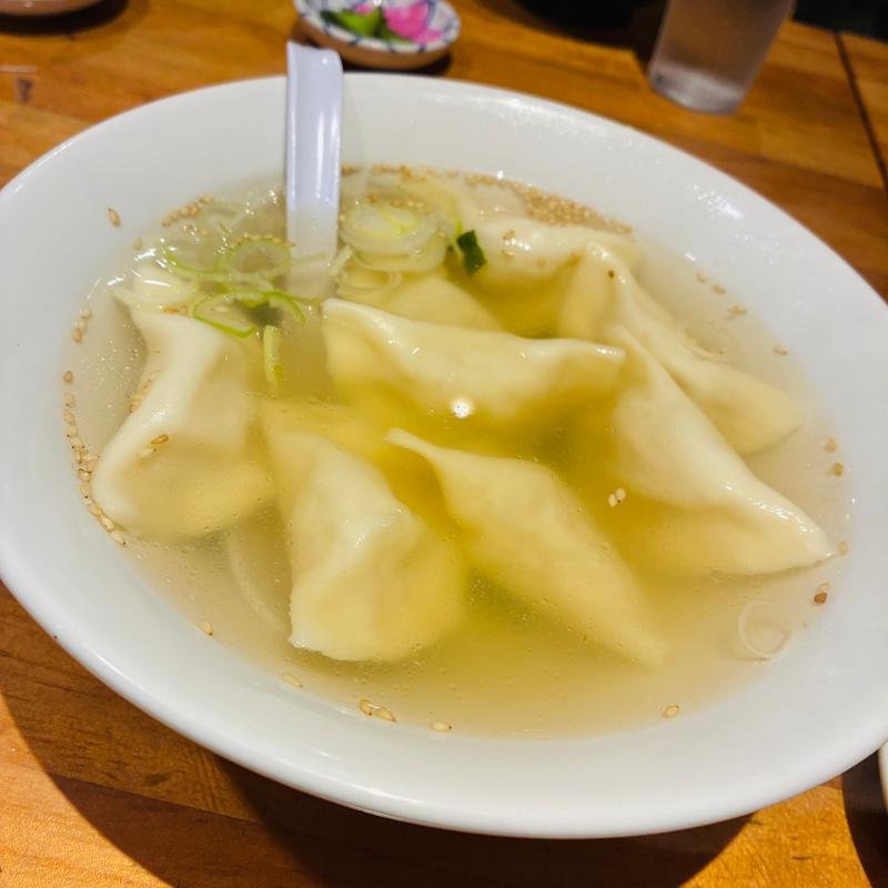 スープ水餃子(ホワイト餃子 柏店)