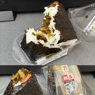 相盛・高菜と明太子(セブン-イレブン 横浜榎が丘店)