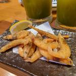 芝海老の唐揚げ(鮨・酒・肴 杉玉 大船)