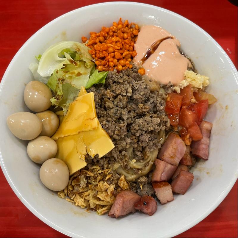 まぜそば小(ラーメン鷹の目 明大前店)