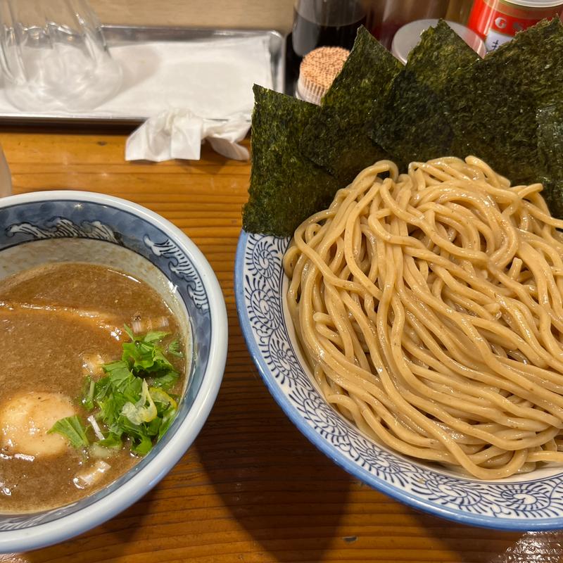 濃厚味玉入つけ麺(道玄坂マンモス)