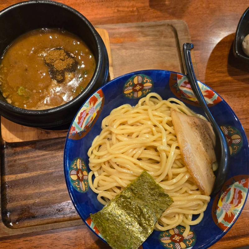 濃厚味玉魚介つけ麺(麺屋　武将 )