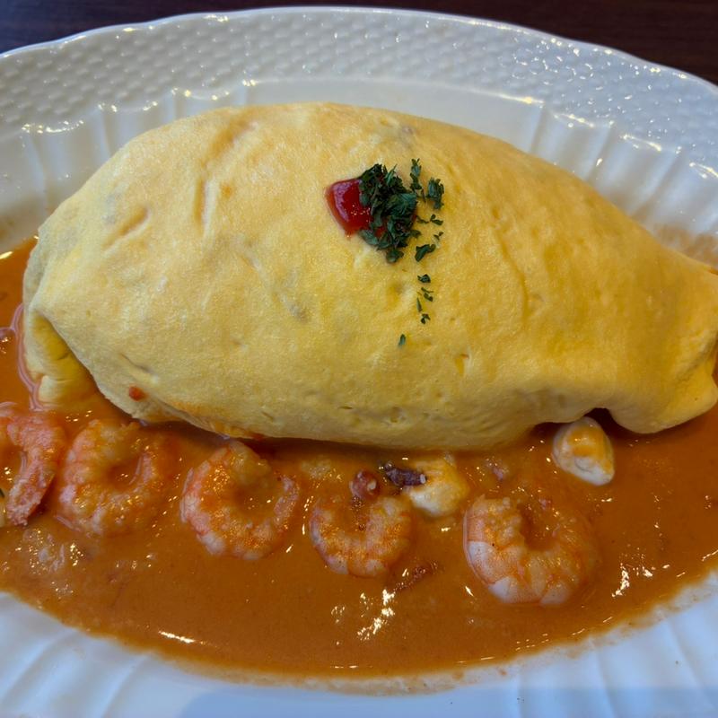 エビオムライス(サロン卵と私　ららぽーと豊洲店)