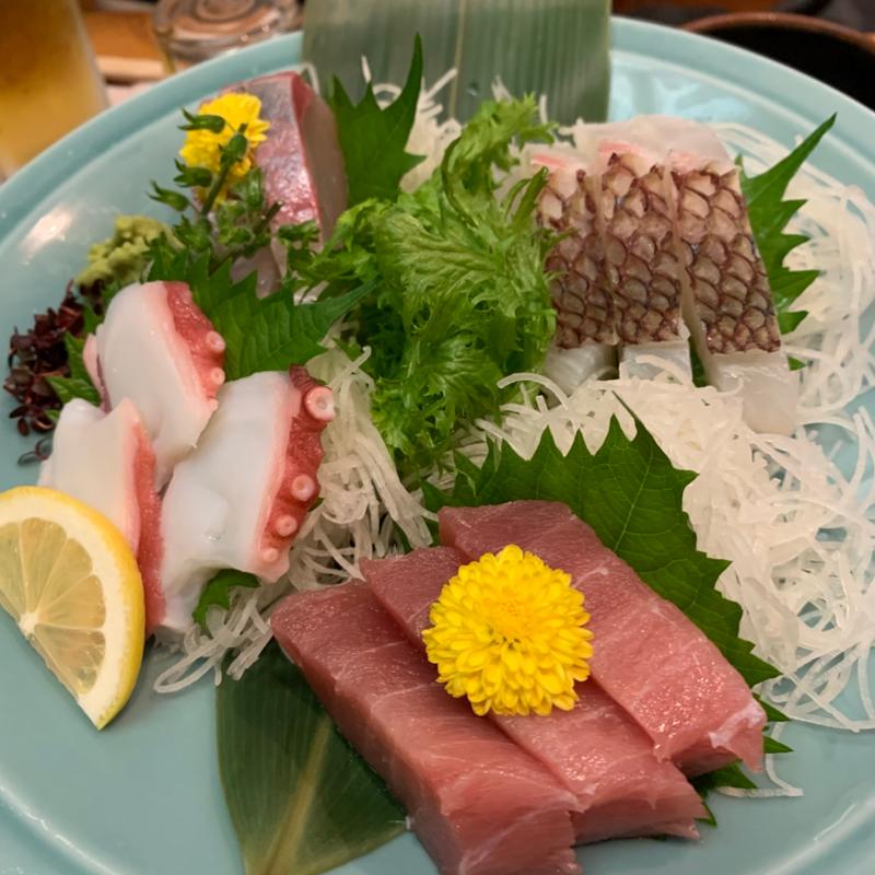 上まぐろのしゃぶしゃぶと旬のお刺身・天麩羅の美味コース(魚料理 遠州屋)