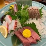 上まぐろのしゃぶしゃぶと旬のお刺身・天麩羅の美味コース