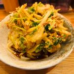 小海老と三つ葉かき揚げうどん(ふたば製麺コレド室町テラス)