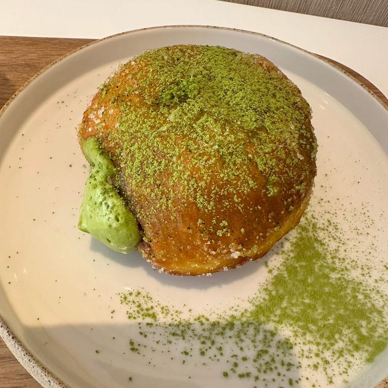 抹茶の生ドーナツ(Natural cafe 京都駅前店)