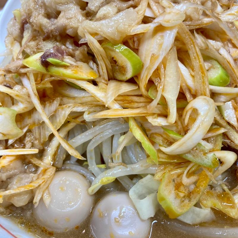 ラーメン小豚3枚とトッピング(ラーメンハマコー)