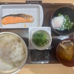 焼鮭まぜのっけ定食