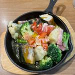 温野菜のシーザーサラダ