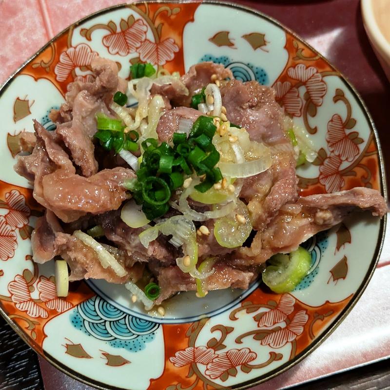 ねぎ塩ダレのコリコリ砂肝(やきとり家すみれ 蒲田店 )