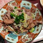 ねぎ塩ダレのコリコリ砂肝