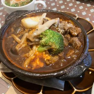土鍋煮込みハンバーグ