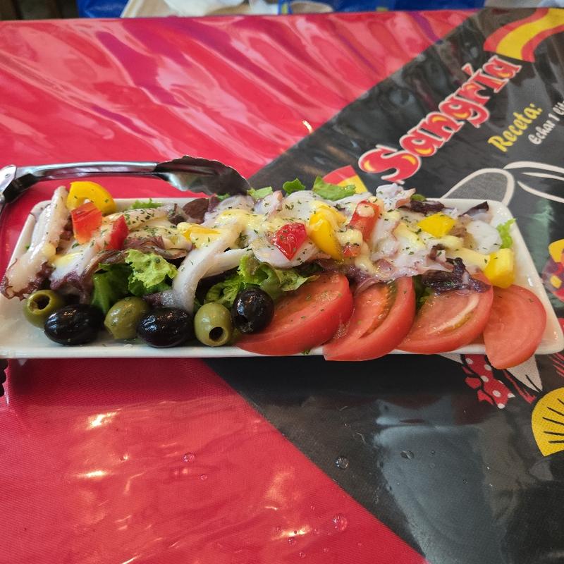 タコのカルパッチョ(ふぇるじなんど)