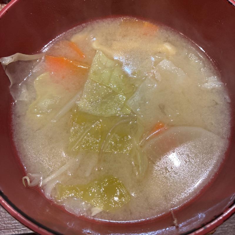 豚汁(SAPPORO餃子製造所札幌駅西店)