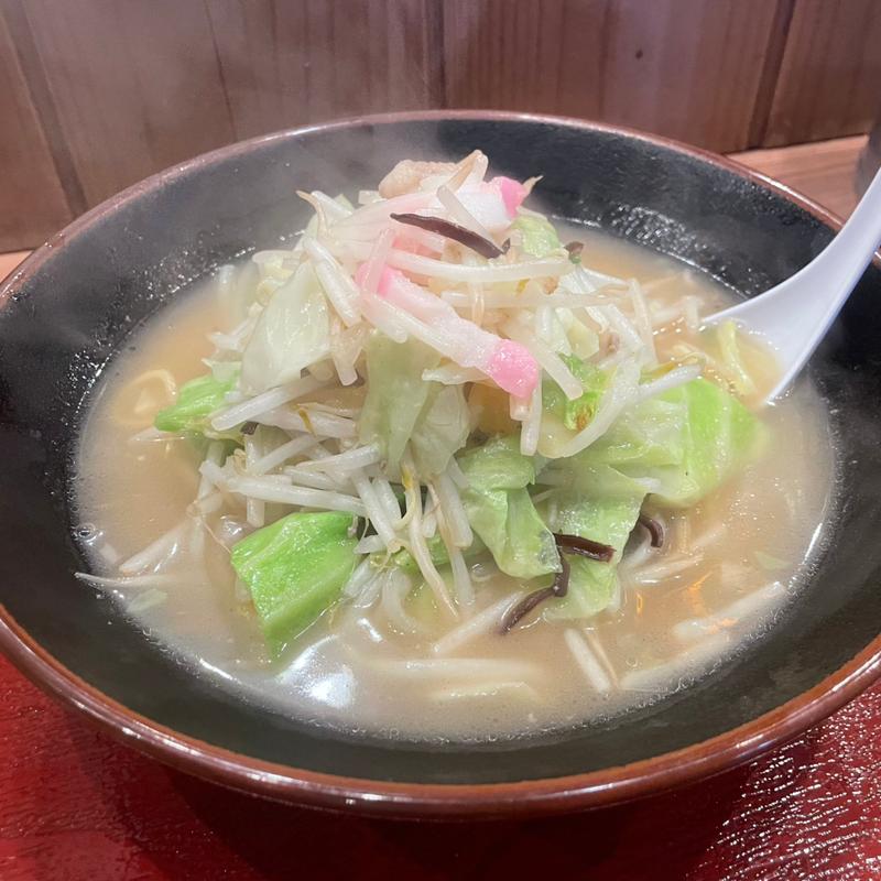 白野菜ちゃんぽん(濃厚)(長崎ちゃんぽん 十鉄 大阪吹田店)