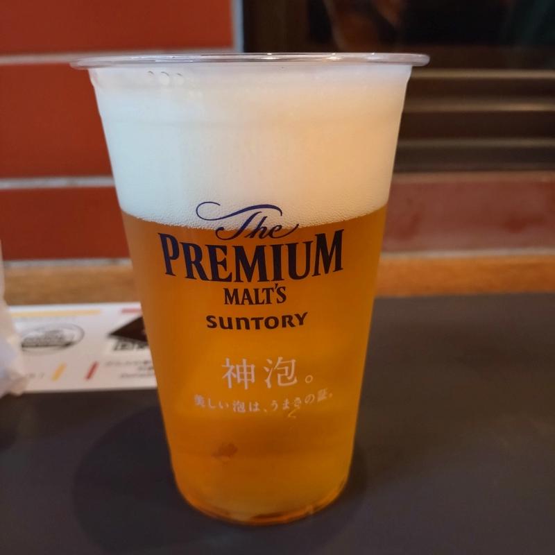 プレミアムモルツ(築地銀だこ 東京ドーム店)