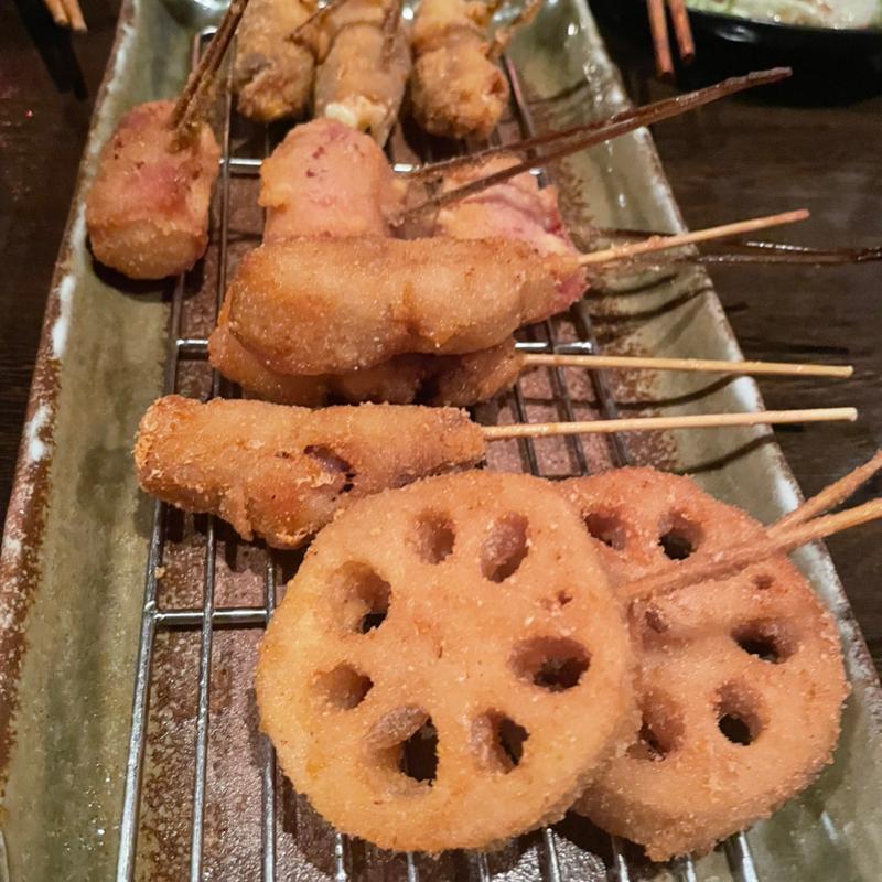 串揚げ(串とんぼ 夷 （クシトンボエビス）)