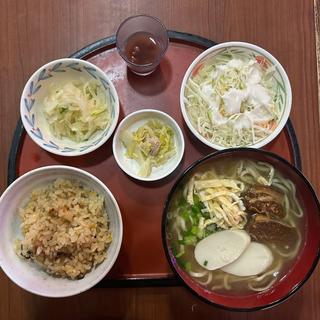 Bランチ 沖縄そば定食