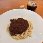 麺極太 Lサイズ ソースデミグラス