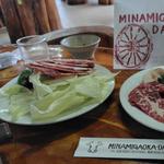 ラムジンギスカンセット(磐梯高原南ヶ丘牧場 売店 )