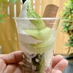 京ばあむソフト　抹茶(京ばあむ 清水坂店 )