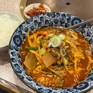 ユッケジャン麺