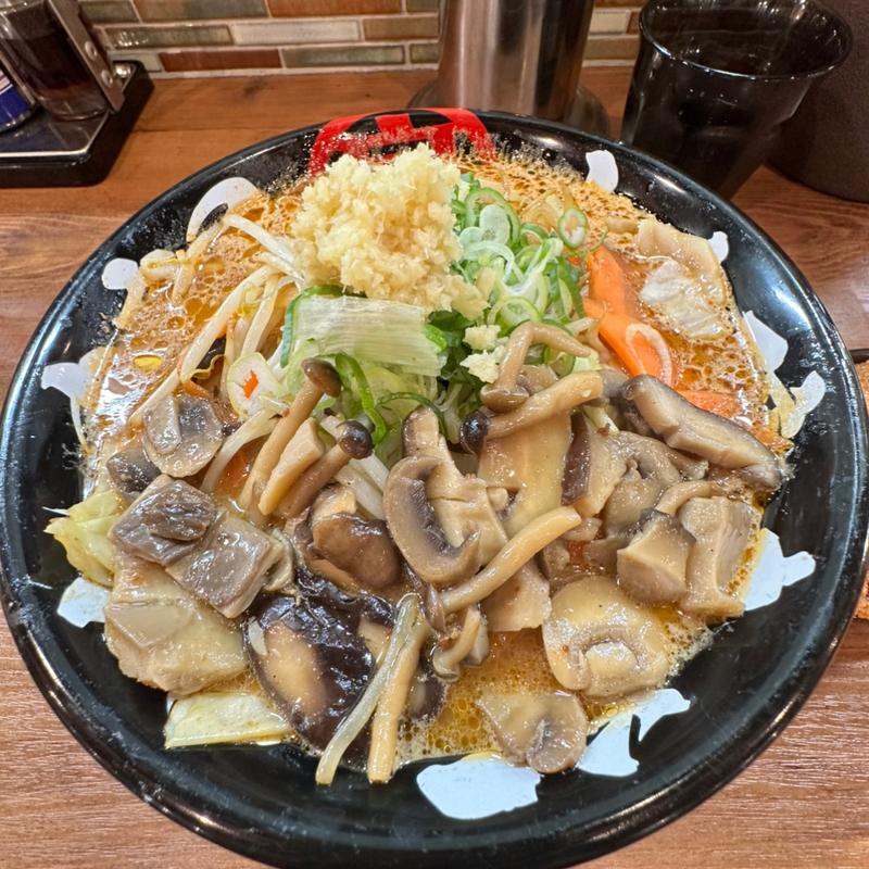 期間限定ラーメン(大吟醸味噌らーめん丸髙屋白河店)