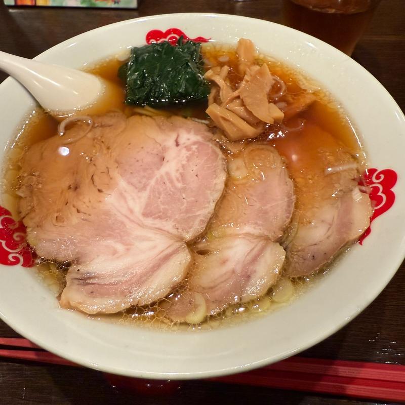 チャーシュー麺(成城飯店 成城餃子)