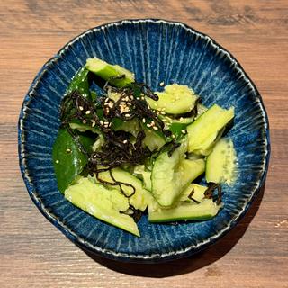 叩ききゅうり(炭火焼鳥 まさや 福島店)