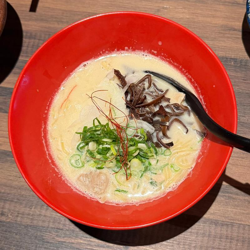 鶏白湯ラーメン(炭火焼鳥 まさや 福島店)