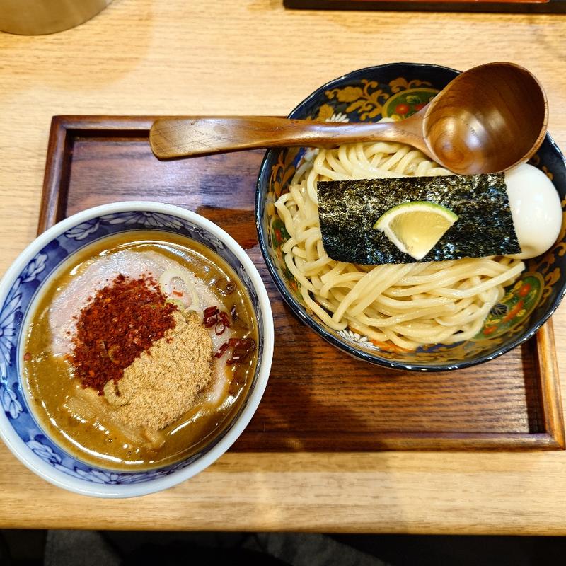 セッツァ(辛辛濃厚鶏魚介つけ麺)(つけ麺 神鳴厘屋 鹿児島中央駅)