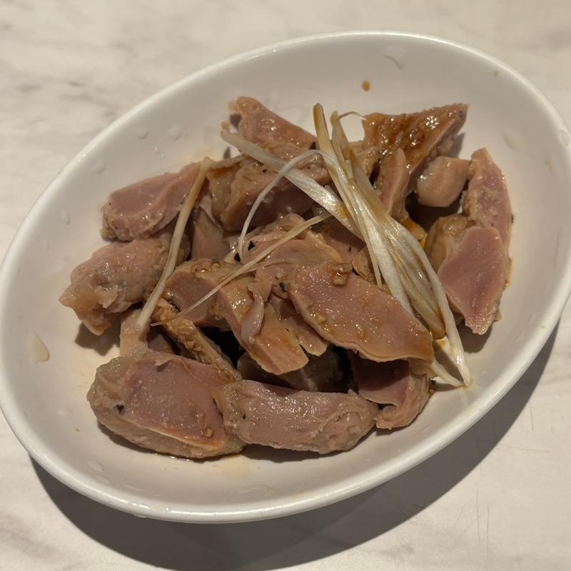 砂肝のポン酢和え(中華食堂 一番館 中野サンモール店)