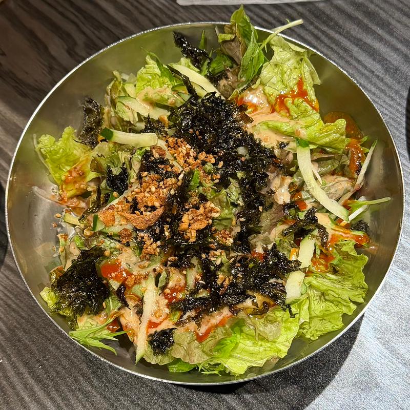 韓国風チョレギサラダ(肉屋金星 福島店)