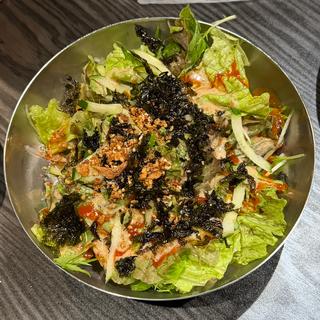 韓国風チョレギサラダ(肉屋金星 福島店)