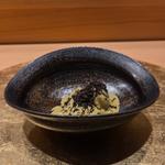 鮑の肝ソースリゾット風