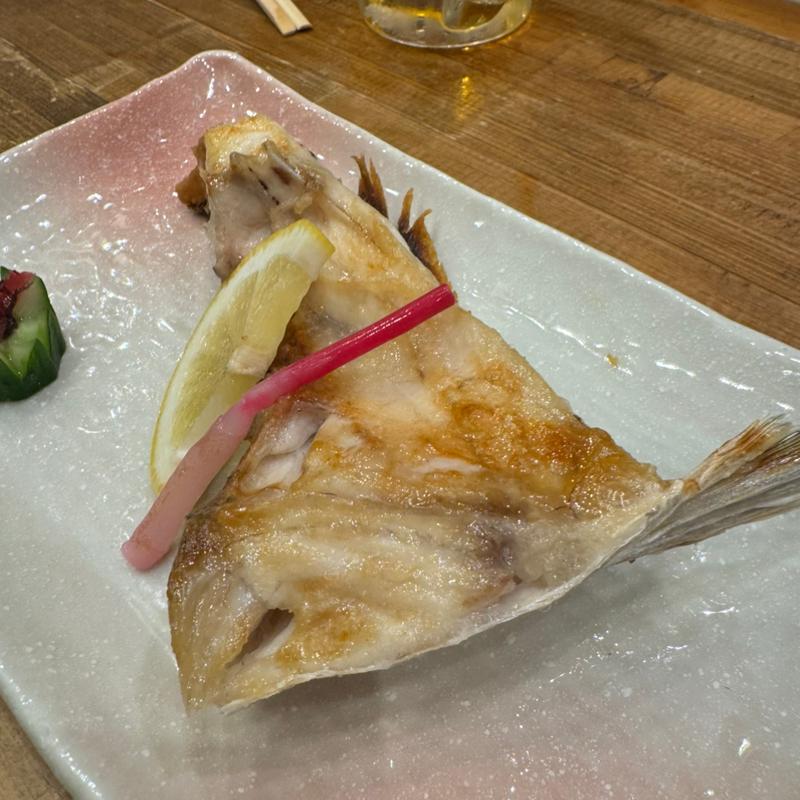 カンパチのカマ焼き(千成寿司本店)